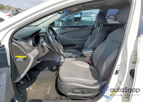 2015 Hyundai Sonata Hybrid z USA, uszkodzony, nr VIN KMHEC4A45FA133082